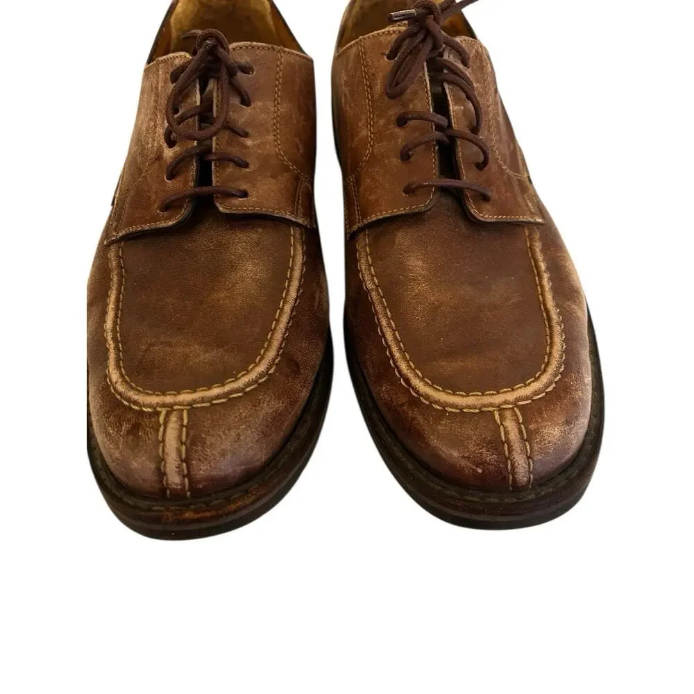 Mephisto Men's Goodyear Welt Classic Comfort Leather Brown Shoes Sz. 11 1/2 US